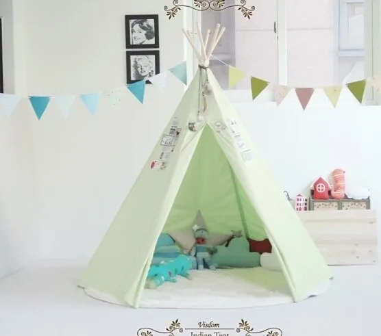 Мечта дом индийский вигвама штатив Игровая палатка детская хижина детская палатка игровой дом