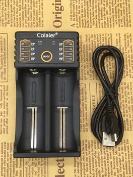 

Colaier C20 1.2V 3.7V 3.2V 3.85V A/AAA 18650 18350 26650 10440 14500 16340 NiMH battery smart charger
