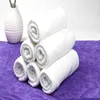 5pcs White Soft Microfiber Fabric Face Towel Hotel Bath Towel Wash Cloths Hand Towels Portable Terry Towel ► Photo 2/6