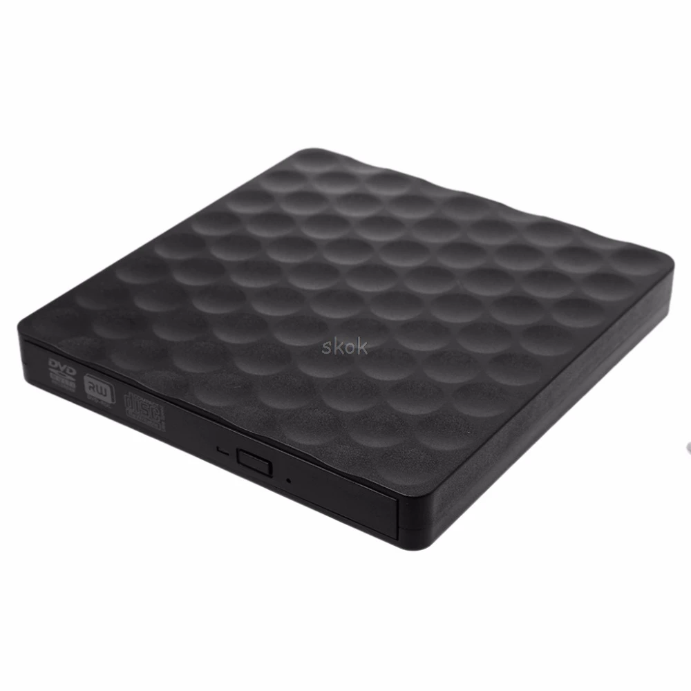 

USB 3.0 External CD DVD-RW Drive Rom Rewriter Burner Writer for Laptop Desktops MAY26 dropshipping