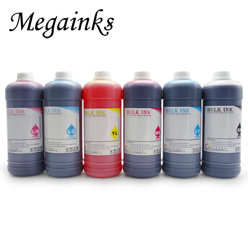 Цена 1000 мл Краска пигмент и сублимационные чернила для Epson P50 T50 L100 L110 L120 L210 L220 L355 L310 L800 L805 L1800 1390 1400 1410 принтер