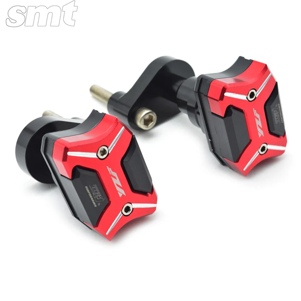 

Motorcycle Frame Sliders Crash Engine Guard Pad Aluminium Side Shield Protector For Yamaha YZF R1 2007-2008