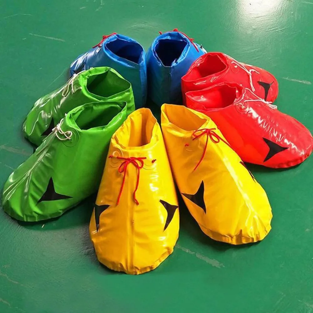 

Fun Sports Games Props Inflatable Big Feet Shoes 50cm Outdoor Parent-child Sports Equipment for Children Shoes