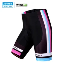 WOSAWE Женская команда Велоспорт 4D шорты с гелевой подкладкой Одежда MTB горная дорога дышащие велосипедные шорты быстросохнущая велосипедная спортивная одежда