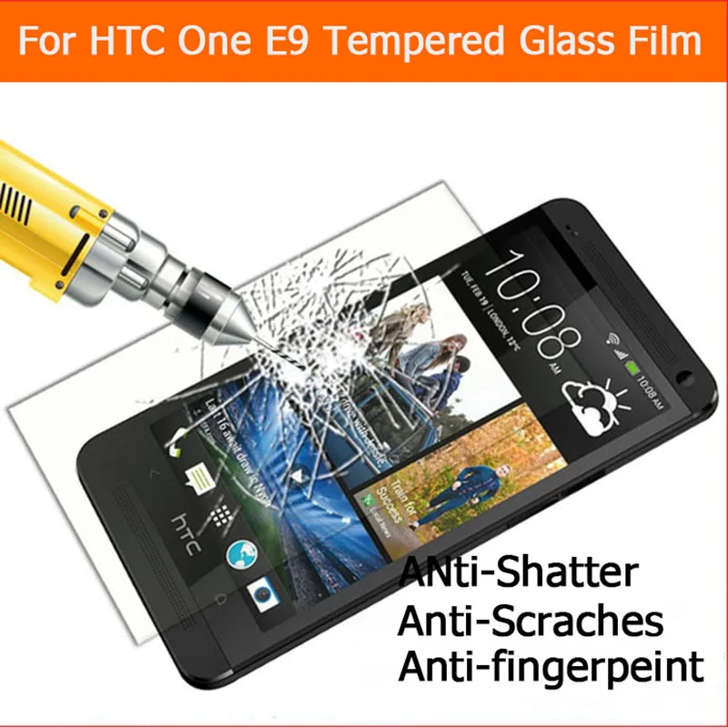 

2017 New Weeten Tempered Glass Films For HTC One E8 / E9 / X10 Glass Panel ME / M7 / M8 / M9 / M9s Screen Protector Film
