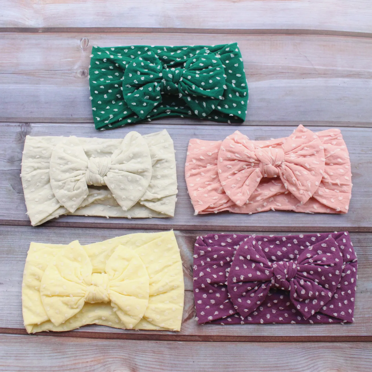 

Gypsophila Bows Baby Headband Elastic Turban Headwraps Knot kids Girl Headbands Hairbands Infant Toddler Hair accessories