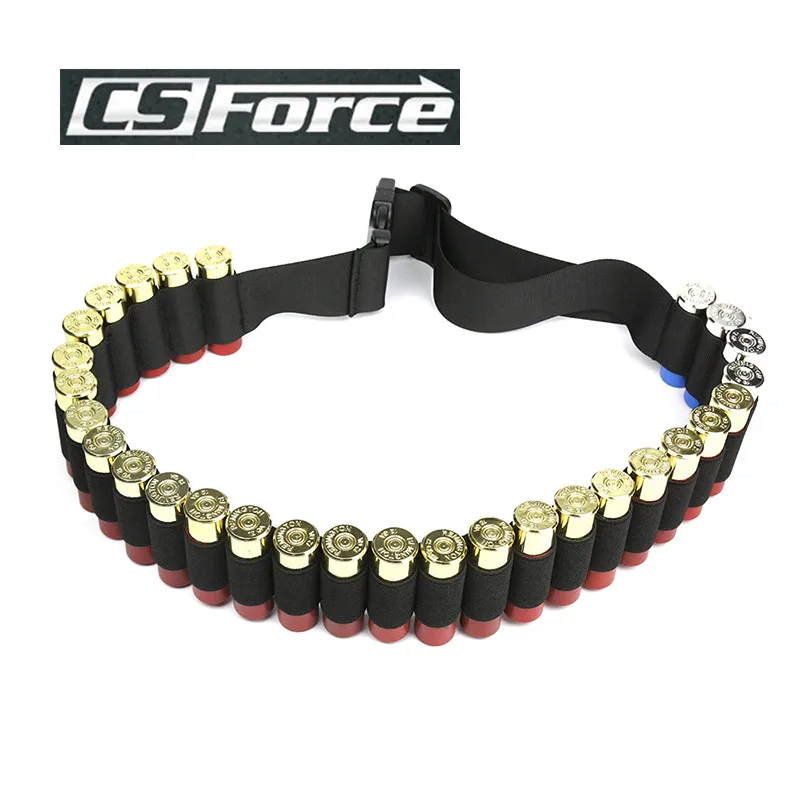 Tactical 29 Shotgun Shell Bandolier Belt 130*5CM Outdoor Airsoft