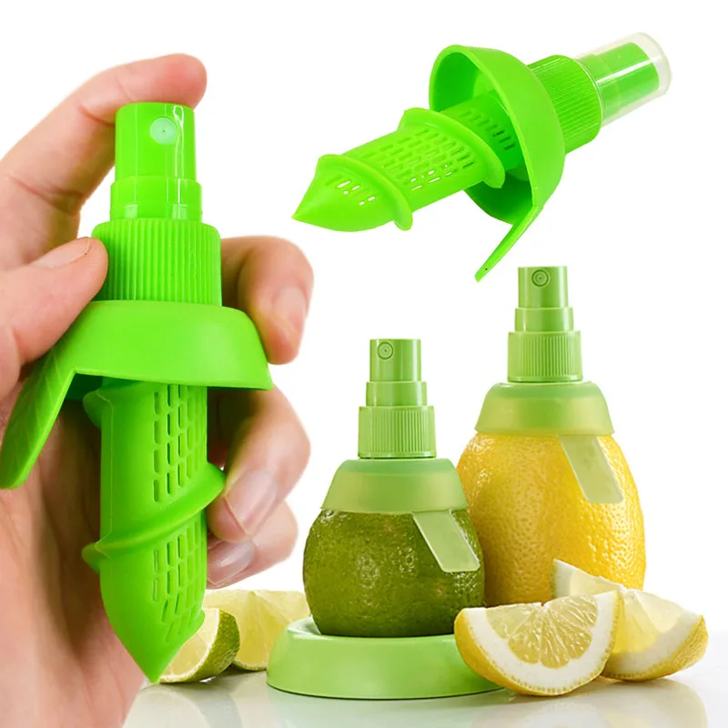 Cheap 2Pcs Lemon Sprayer Fruit Juice Citrus Lime Juicer Spritzer