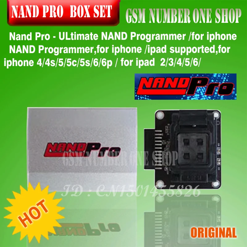 Новый программатор Nand Pro Ultimate NAND Flasher/ ip nand для iphone 4/4s/5/5c/6/6p/для ipad 2/3/4/5/6/|nand flasher|nand