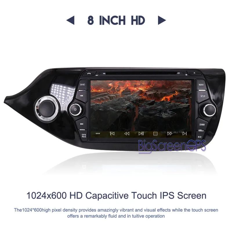 Best The Newest Android8.0 7.1 RAM4GB ROM 32GB Car DVD Player GPS Navi For KIA CEED2013-2016 Radio Head Unit Multimedia Stereo  Wifi 2