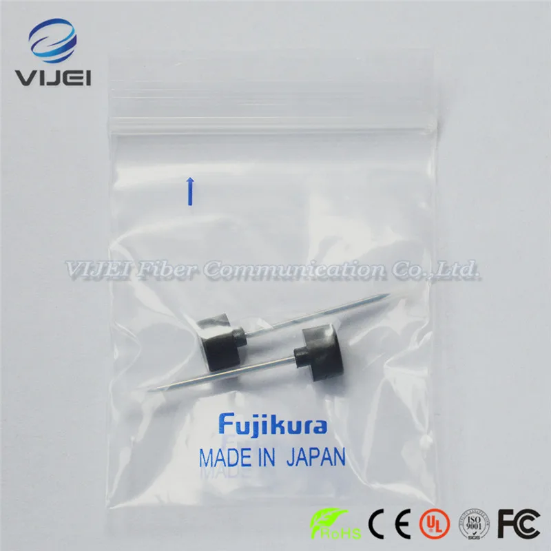 

Fujikura ELCT1-25 Electrodes FSM-40S 30S 20S 45FS 45PM 45F 40PM 40F FSM-100P FSM-100M Optical fiber fusion splicer electrode