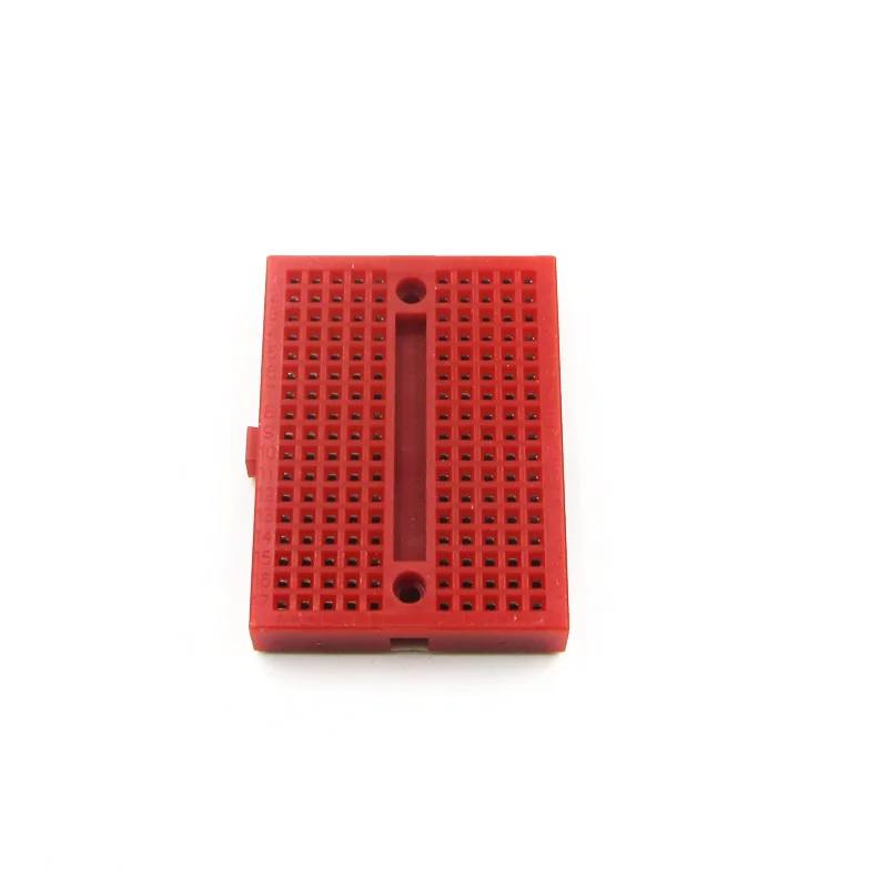 1PCS SYB-170 Red Mini Solderless Breadboard Prototype Experiment Test Protoboard 170 Tie-Points For Arduino Shield