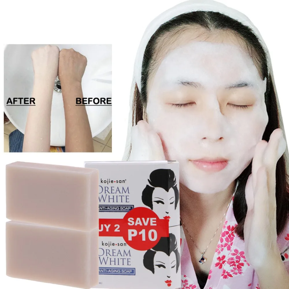 Отбеливания кожи Осветляющий отбеливание койевая кислота глицериновое мыло P10