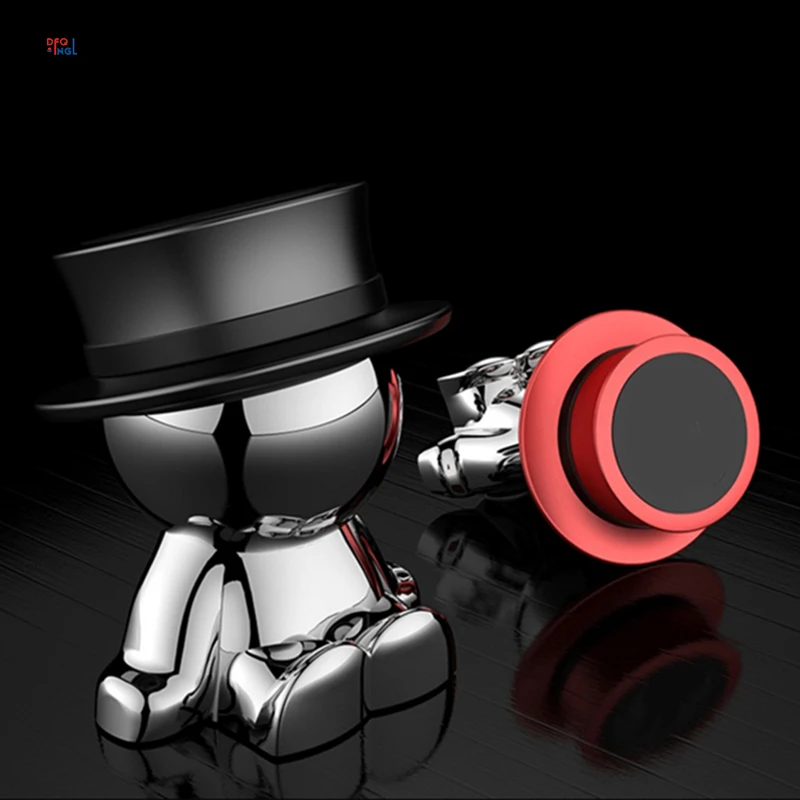 

DFQNGL Universal Car Holder 360 Degree Magnetic Car Phone Holder GPS Stand Air Vent Magnet Mount for iPhone 5s 7 6 8 X Samsung