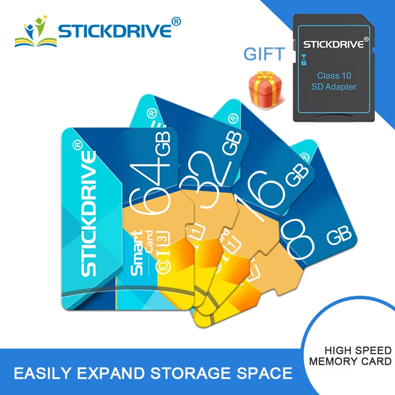 Ультра micro sd карта 8 ГБ 16 ГБ 32 ГБ 64 Гб 128 Гб micro sd карта памяти carte memoire 32 Гб C10 Mini TF карта Бесплатный sd адаптер