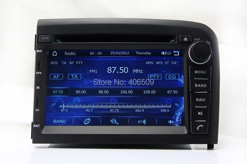 2-Din в приборной панели автомобиля dvd-плеер для Volvo S80 1998-2006 с gps навигационной радио Bluetooth/USB/SD/AUX стерео Авто Аудио