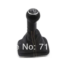 Желтый шить Шестерни ручка и переключения загрузки 5 Скорость для Volkswagen VW Jetta/Bora/Гольф MK4