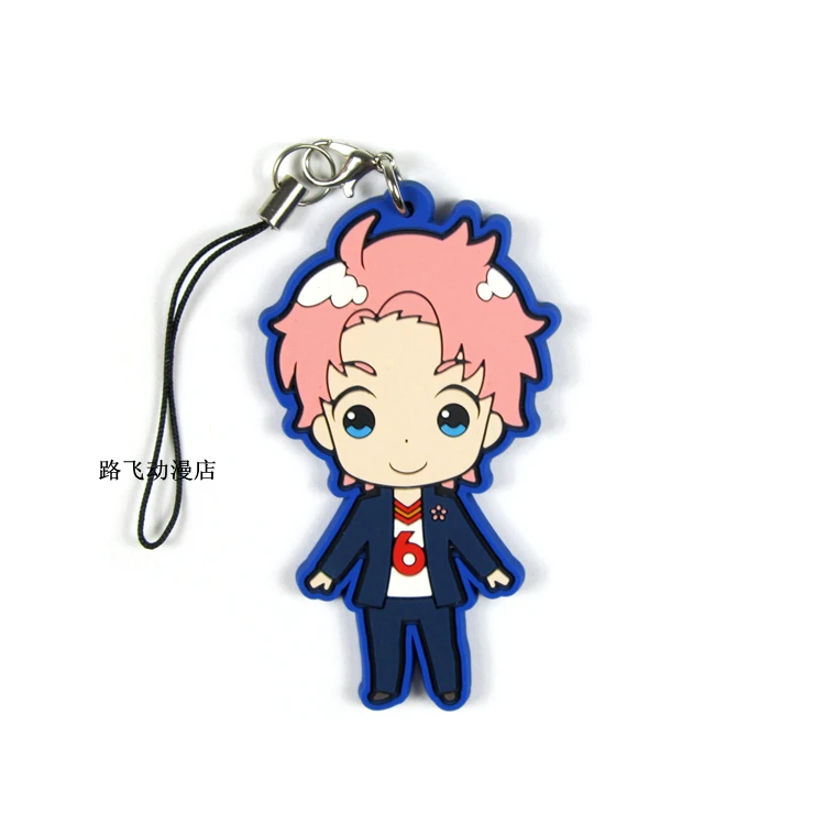 Аниме модель IDOLM @ STER SideM резиновый брелок Mitarai shoua Nakamura Shugo фигурка кулон