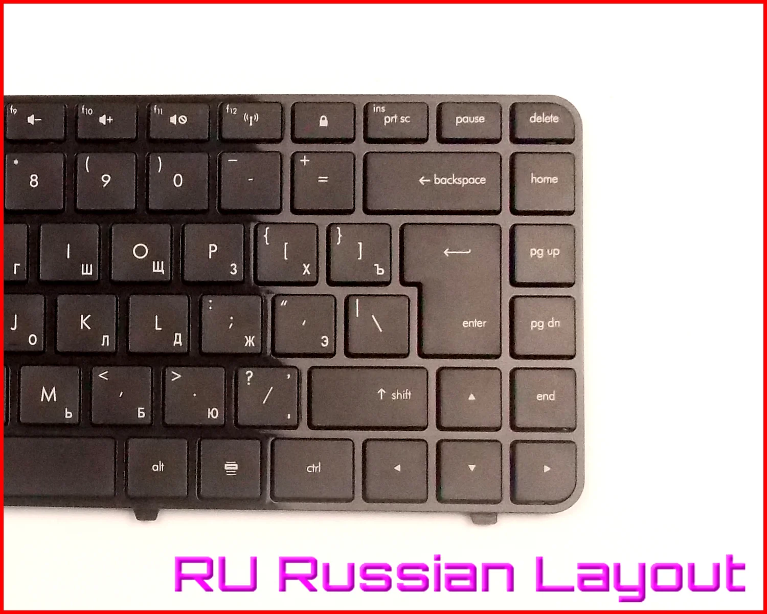  New Keyboard RU Russian Version for HP Pavilion DV6-3019 DV6-3019WM DV6-3023 DV6-3020 DV6-3020US DV