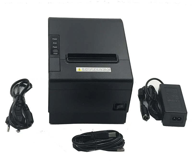 80 мм Термальный чековый принтер кухня сетевой принтер USB Bluetooth сеть Wifi