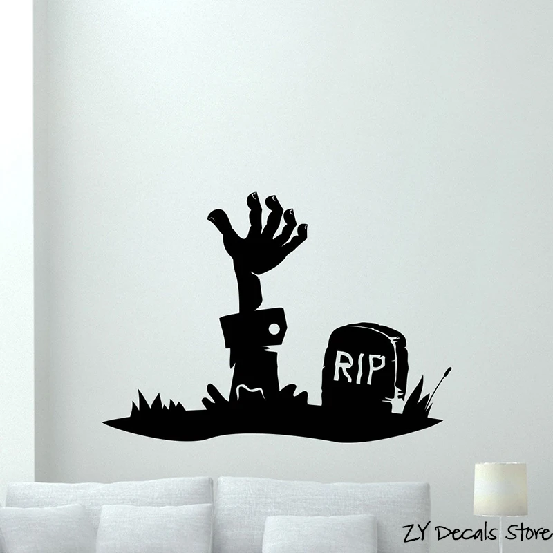 Buy Zombie Hand Wall Decal Walking Dead Vinyl