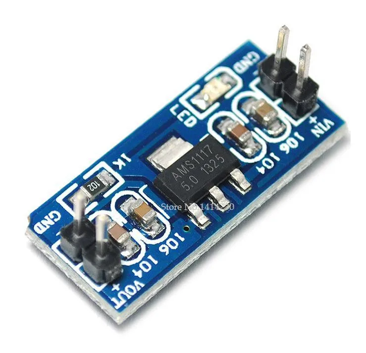 10 шт. AMS1117 5 в модуль питания AMS1117-5.0 для Arduino
