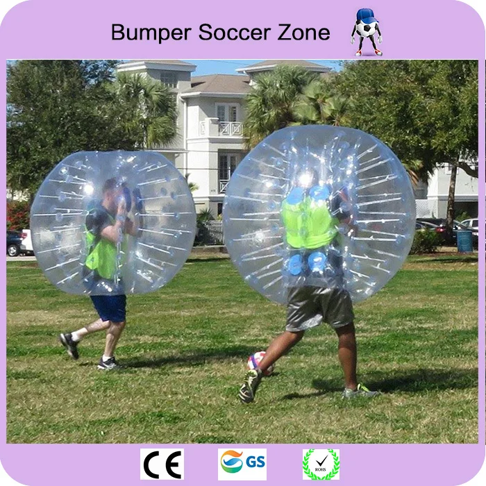 Free Shipping!1.5m Clear PVC Human Bubble Ball,Inflatable Bubble Soccer Ball, Soccer Bubble, Bumper Ball,Zorb Ball