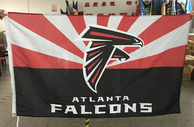 Atlanta Falcons Flag 3x5 FT 100D Banner Polyester custom sport flagin