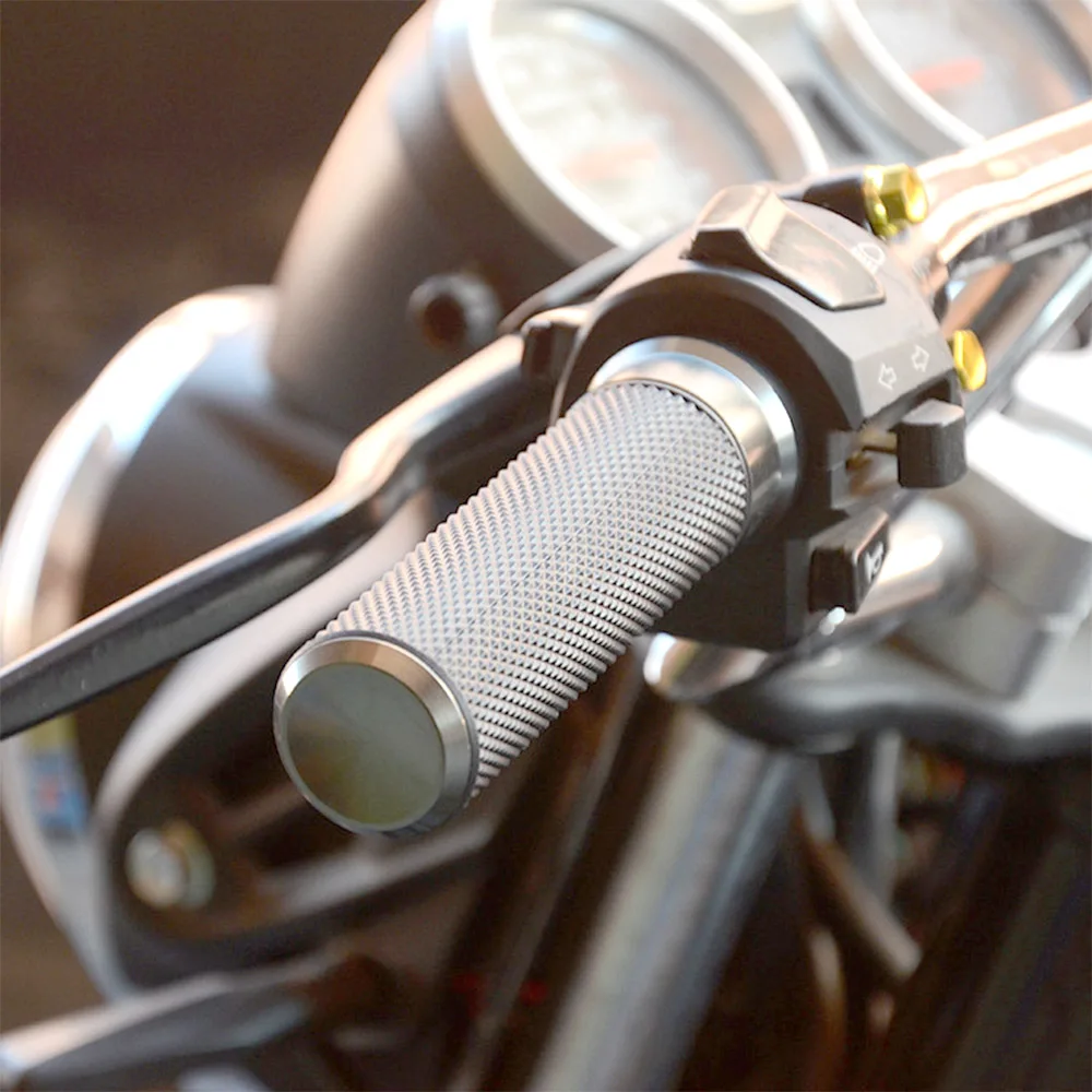 Модные аксессуары 22 мм 7/8 ''абсолютно новый мотоцикл противоскользящая ручка ручки руля для piaggio Vespa GTS 300