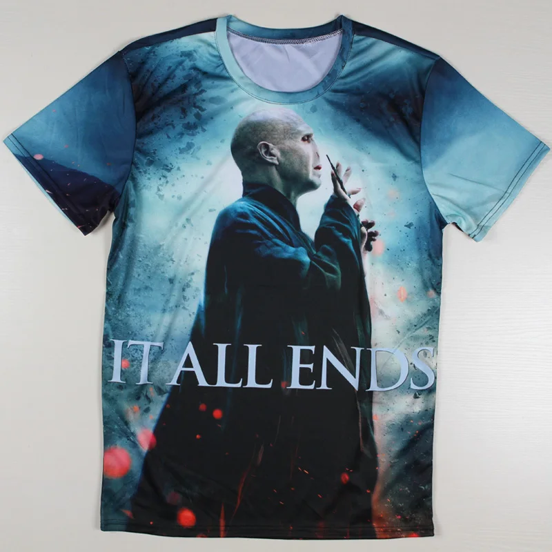 Harry Potter 7 Voldemort Man 3D T shirt 