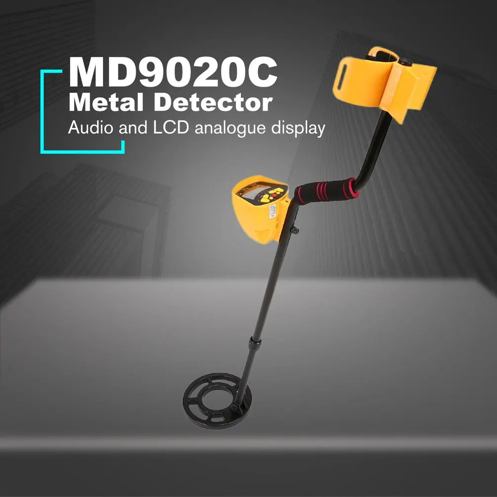 

New MD9020C Professional Portable Underground Metal Detector Handheld Treasure Hunter Gold Digger Finder LCD Display
