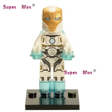 50 шт. супергерой Железный человек MK39 строительные блоки действие блоки, друзья», для девочки и мальчика, дом с рисунками из игр для детей игрушки