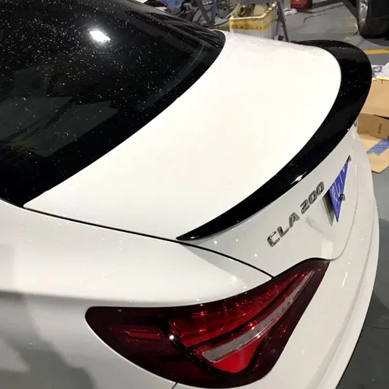 Для 2013 2017 Mercedes Benz CLA CLASS W117 CLA45 CLA250 CLA260 ABS Материал заднее крыло автомобиля праймер