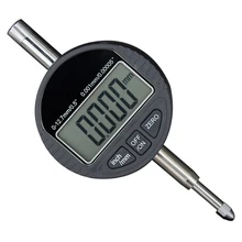 0.001Mm Electronic Micrometer 0.00005 Inch Digital Micrometer Metric/Inch Range 0-12.7Mm/0.5 Inch Dial Indicator Gauge With Re
