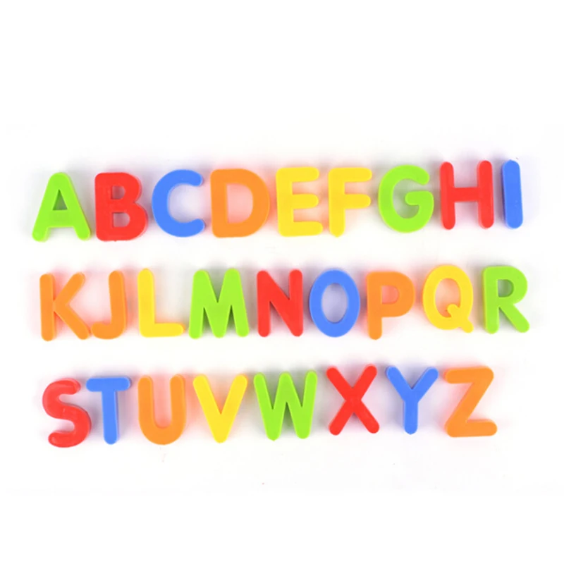  Magnetic Letters Children Kids Alphabet Magnets Learning Teaching Toys baby - 32940897273