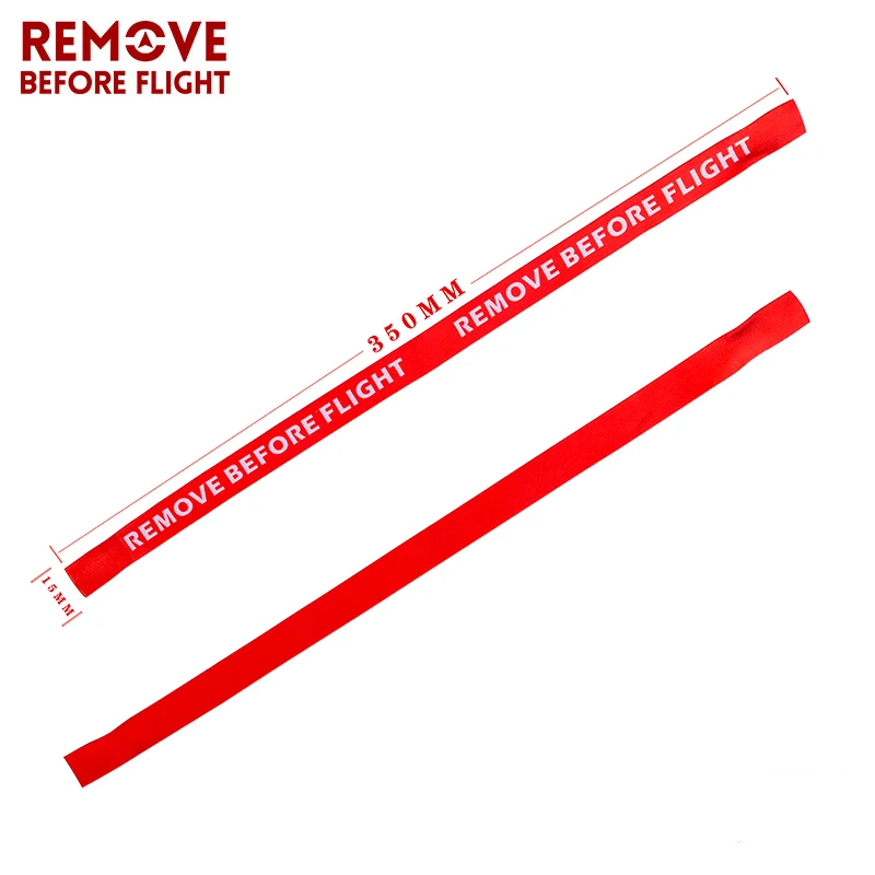 

1PC Remove Before Flight Wristband Red Polyester Disposable Wrist Band for Party Use Can be Customized Best Gift for Friends
