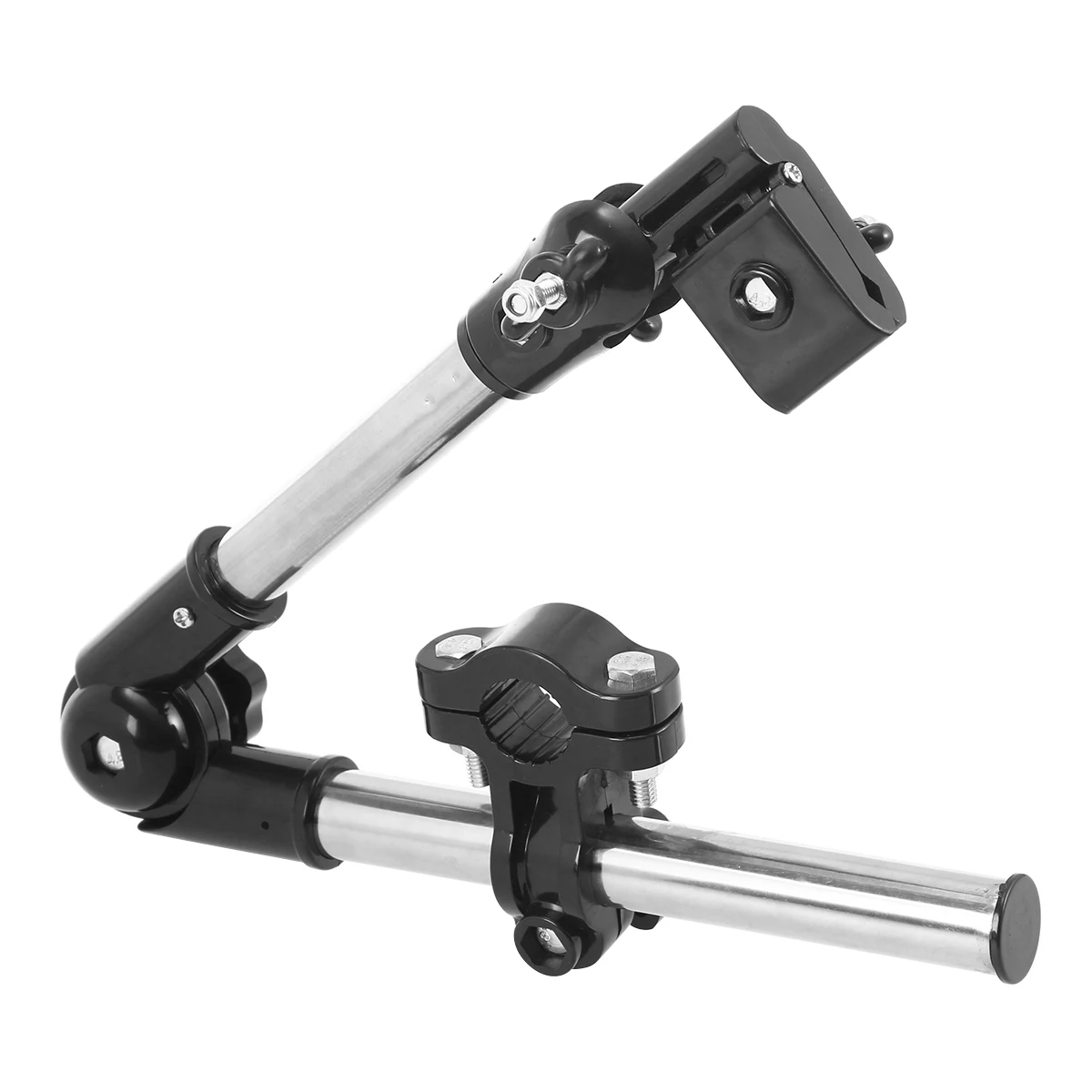 Soporte de montaje de paraguas ajustable para exteriores, para silla de rueda, andador y de bicicleta -