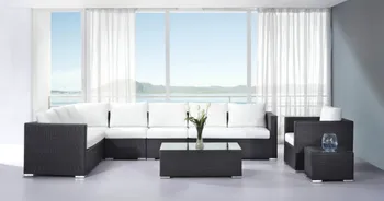 

All Weather Luxury Classic Home Furniture Outdoor Rattan 6 Seater Corner Sofa Set