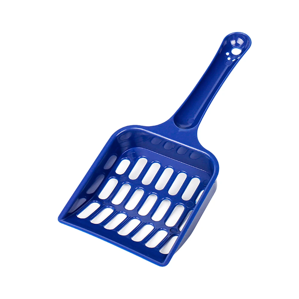 45# сплошной цвет котенок кошачий поднос Совок сито лопата с ручкой принадлежности для уборки домашних животных инструмент
