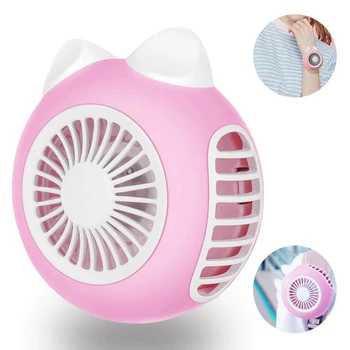 

Wearable Personal Usb Small Fan, Mini Handheld Fan, 360 Rotating Quiet Portable Fan, Internal Battery Operated Powered Recharg