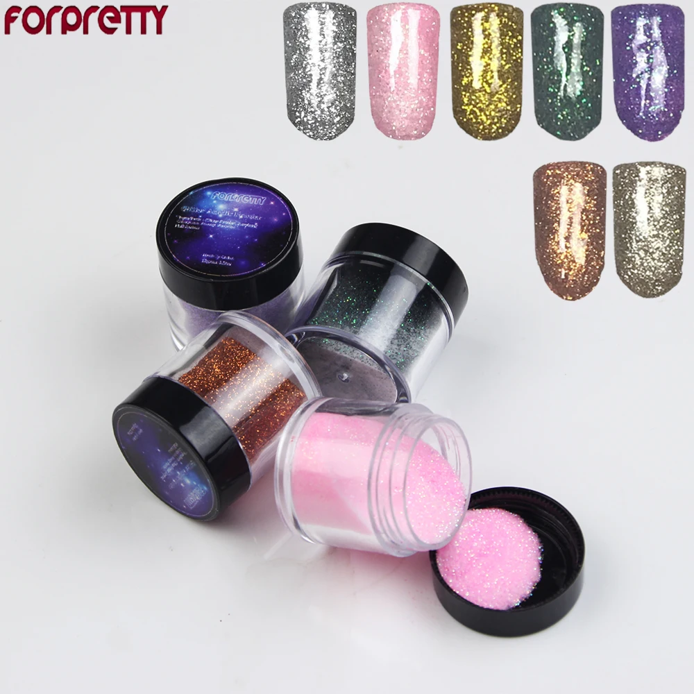 Glitter Nail Art FORPRETTY Acrylic Powder Unha Nails Polvo Acrilico