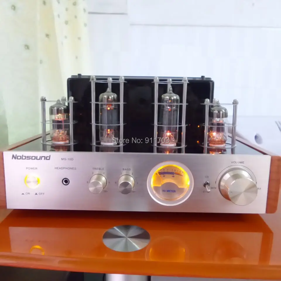 Nobsound MS 10D Hifi 2 0 ламповый усилитель вакуумный домашний аудио громкоговоритель 220 В