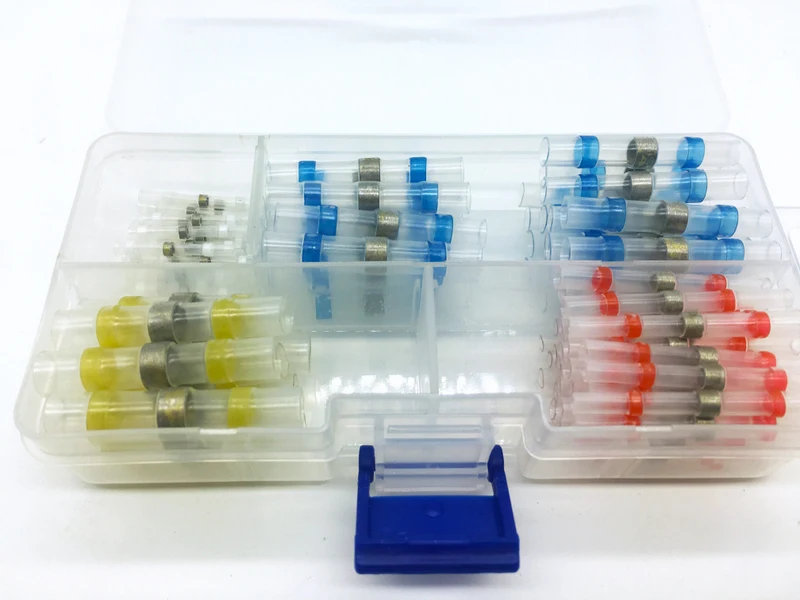 

100PCS Waterproof Solder Seal Heat Shrink Butt Connectors Soldering Sleeve Wire Connector Cable Terminal Electrical Connector