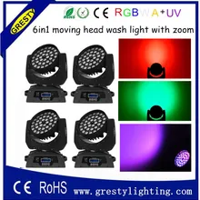 Оборудование для сценического освещения 36 шт. фокусировка светодиодный движущийся головной свет dj движущаяся головка