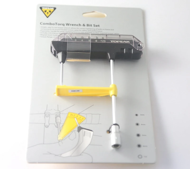 topeak combotorq wrench & bit set