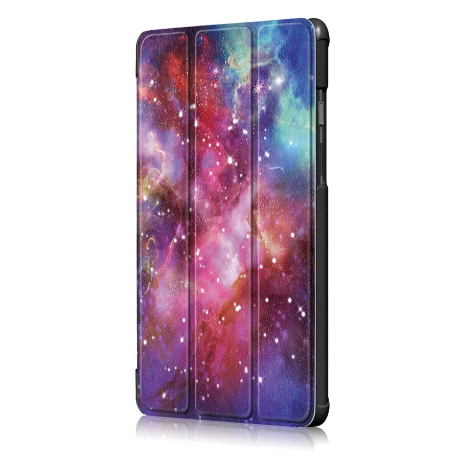 Цветной чехол из искусственной кожи с принтом для Lenovo TAB E8 TB 8304 Магнитный 2018