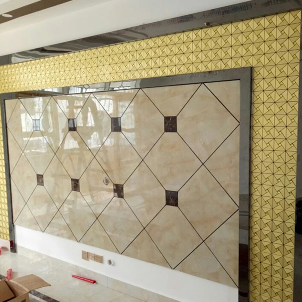 Rainqueen 30x30 см 3D самоклеющиеся мозаичные наклейки кухонные наклейки для настенной плитки ванной комнаты водонепроницаемые алюминиевые панели домашний декор "сделай сам"