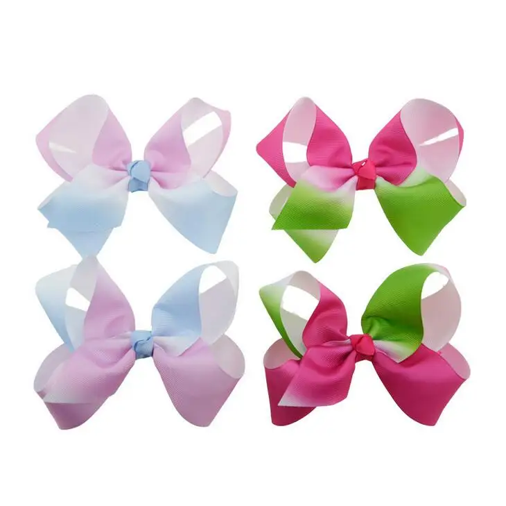 rainbow ribbon hair accessory