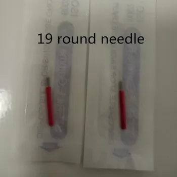 

50 pcs 19 R needles for manual pen Semi permanent makeup manual fog pen needle microblading eyebrow pen needles