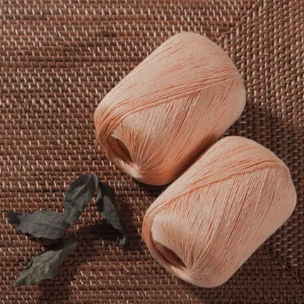 

Free shipping 300g(50g*6pcs)100% Linen Lace Crochet Yarn Fine Wool Lace Yarn Hand Knitting Thread 5#